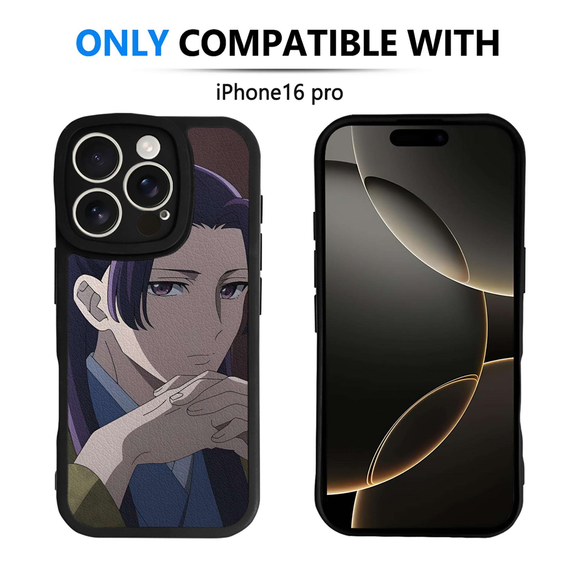 薬屋のひとりごと The Apothecary Diaries 【iPhone 16シリーズ対応】シリコンスマホケース（レザー調） 材質：シリコン